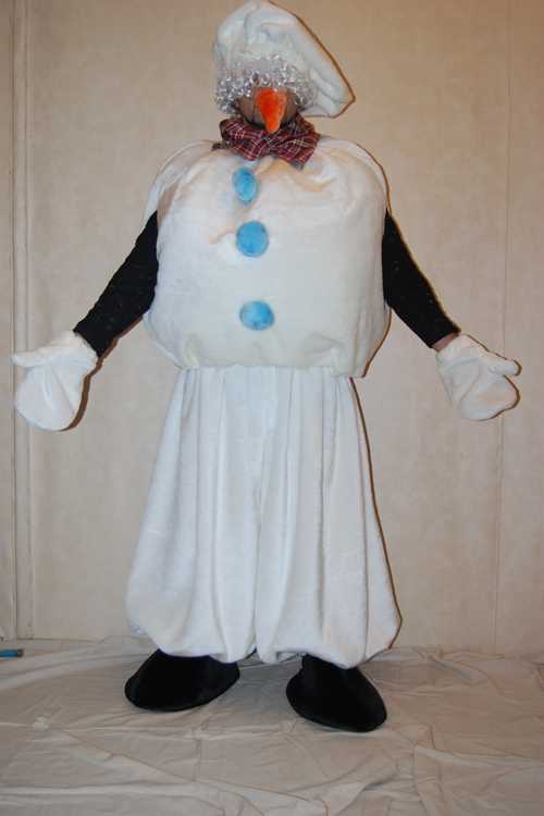 Костюм снеговика для мальчика своими руками, пошаговая инструкция. идеи костюма снеговика для мальчика