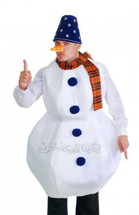 Изготовление новогоднего костюма снеговика своими руками для мальчика | мы делаем праздник лучше!