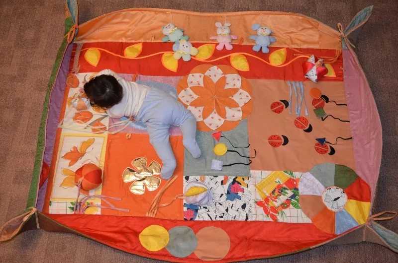 Массажный коврик для детей своими руками. мастер-класс с пошаговыми фото