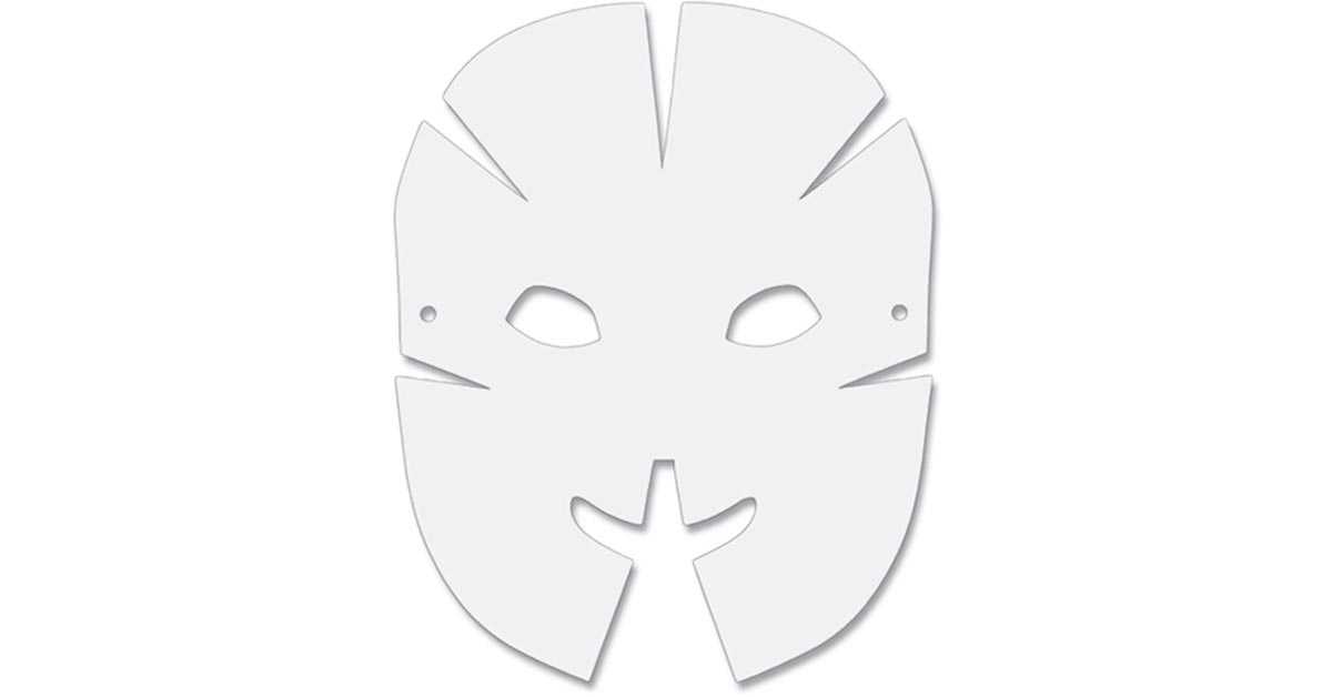 Как сделать из бумаги маску: схемы и шаблоны головы человека, животных и героев
