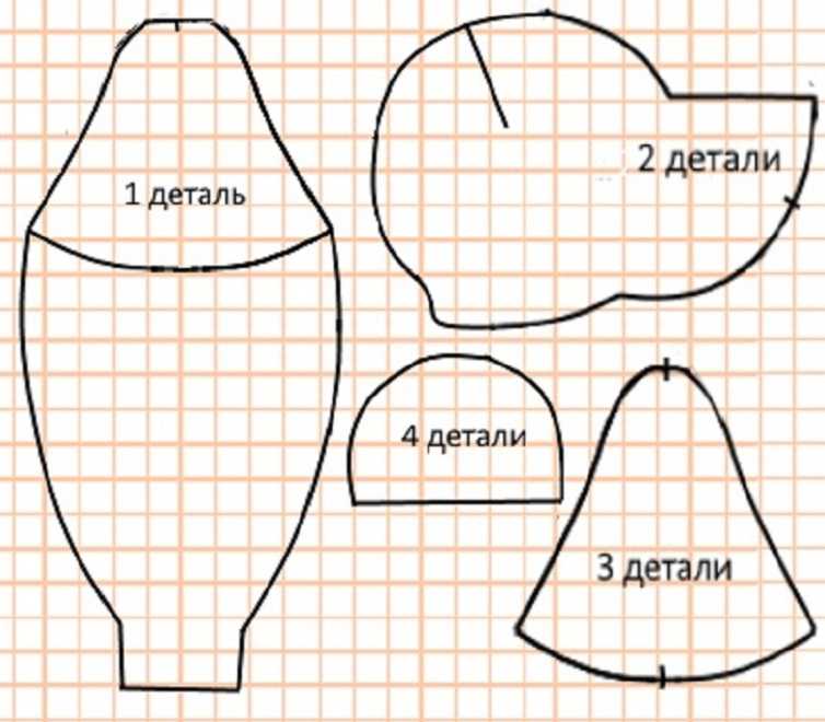 Как сделать выкройку мишки тедди в натуральную величину? :: syl.ru