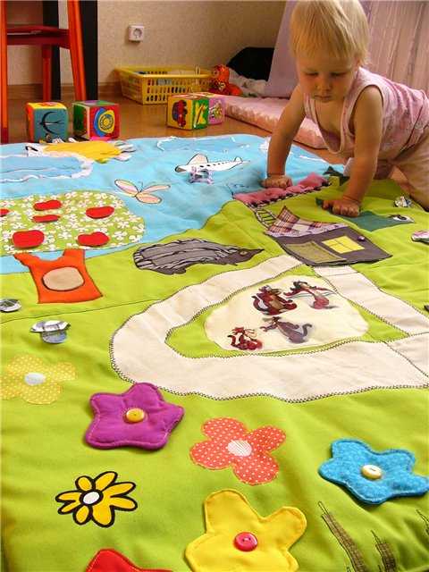 Массажный коврик для детей своими руками. мастер-класс с пошаговыми фото
