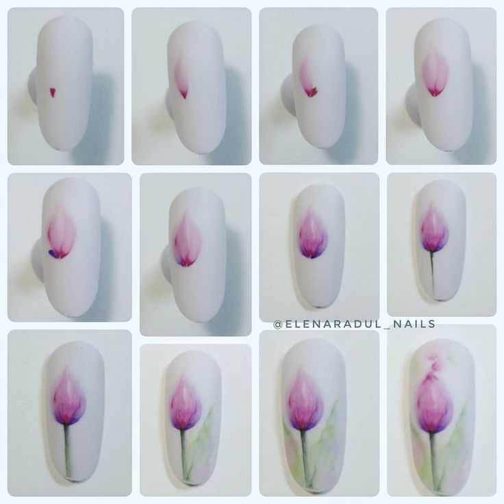 Дизайн ногтей с розами 2021 фото варианты - модный журнал