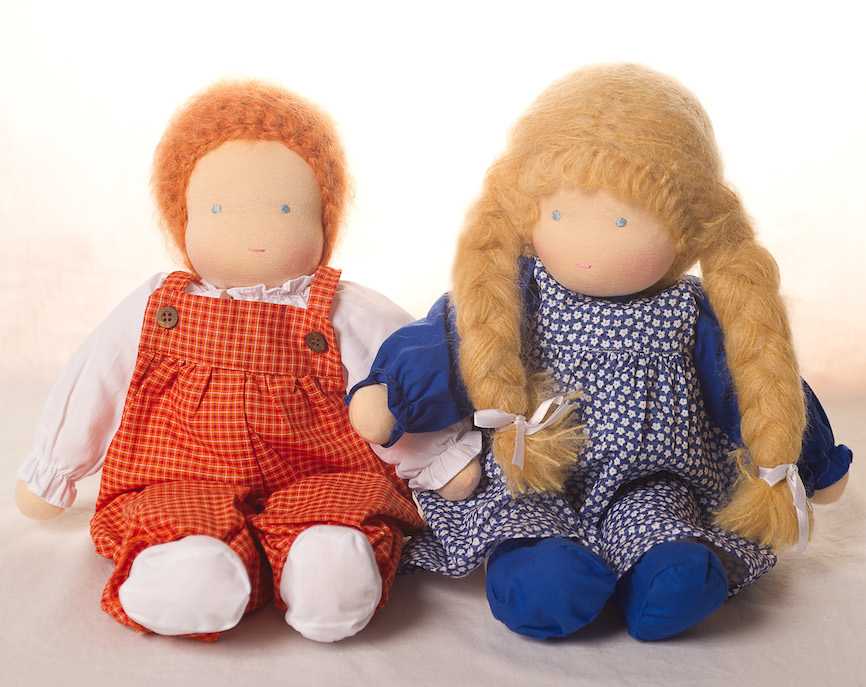 Вальдорфская кукла своими руками: выкройки традиционных кукол и кукол-бабочек