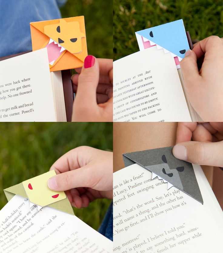 Закладки для книг из бумаги оригами: мастер-класс изготовления своими руками