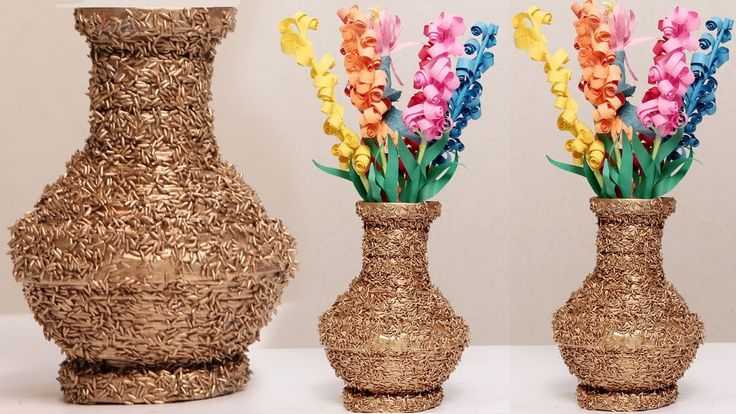 Как сделать вазу своими руками: 33 фото