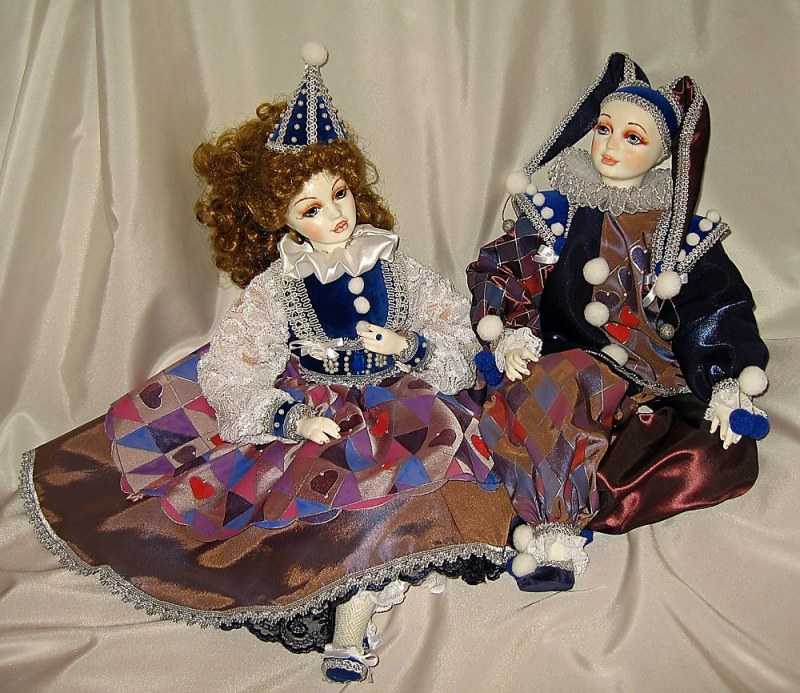 Шарнирная кукла из холодного фарфора | страна мастеров