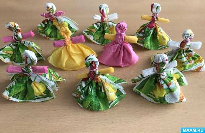 Мастер-класс для детей и родителей по изготовлению самодельной куклы «веснянки»