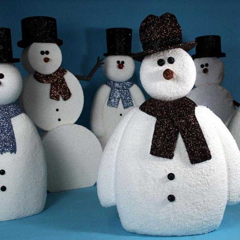 Снеговик из ниток, бумаги и других подручных материалов своими руками на новый год 2018: мастер-класс с фото по снеговику