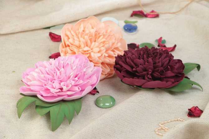 Создаём красоту своими руками: лучшие мастер-классы по изготовлению цветов из фоамирана