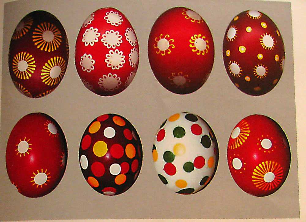Конспект занятия в подготовительной группе «роспись пасхальных яиц»
