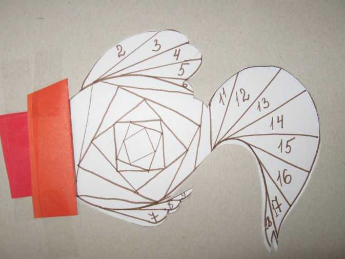 Схема айрис фолдинг кленовый лист. конспект-презентация игровой образовательной ситуации "кленовый лист в технике "айрис-фолдинг"