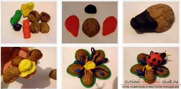 Поделки из орехов (120 фото): урок создания поделок и украшений из орехов, скорлупы своими руками (инструкция, шаблоны, схемы)