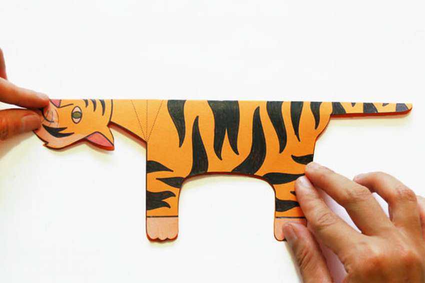 Тигр (символ 2022 года) из фетра своими руками — схемы, выкройки, шаблоны