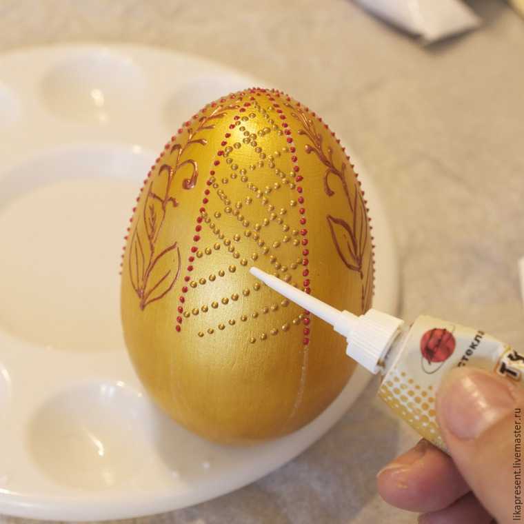 6 способов росписи пасхальных яиц и пошаговый мастер-класс по выполнению