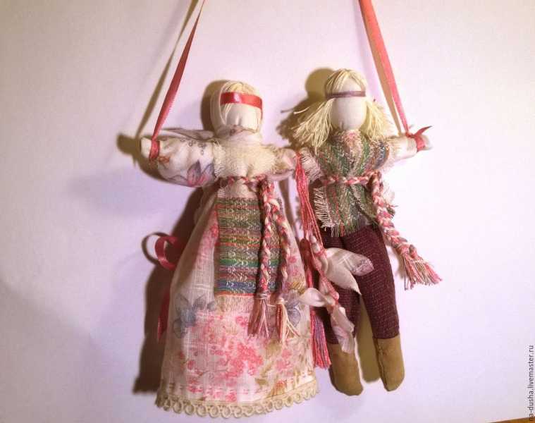 Славянская кукла оберег неразлучники, что это такое, ее значение, описание и мастер класс по изготовлению мотанки из ткани своими руками