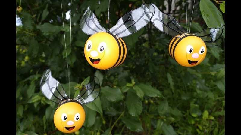 Как сделать пчелку из киндер сюрприза своими руками