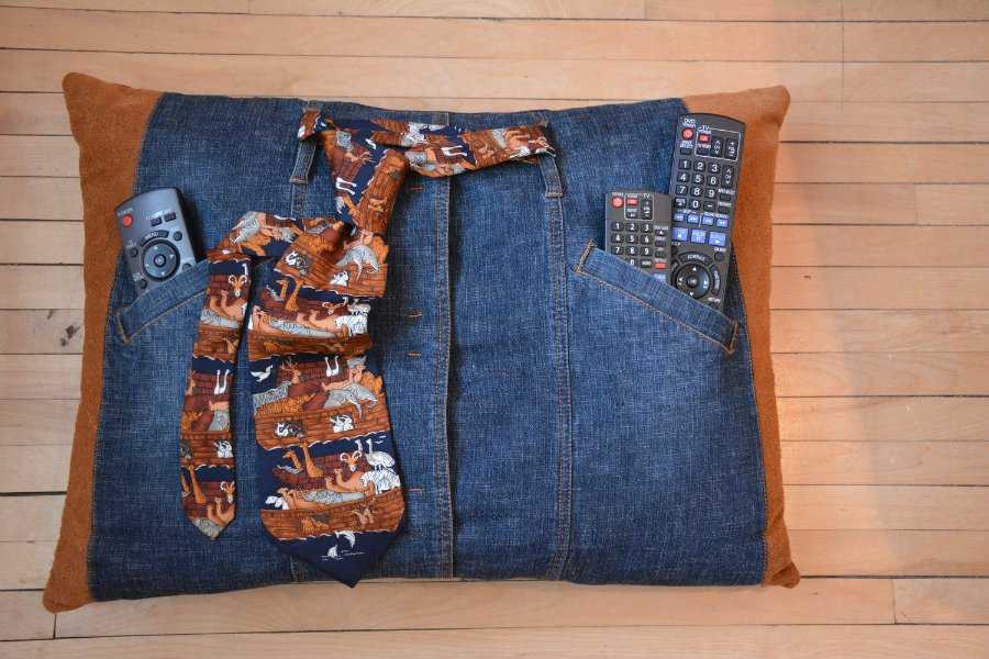 Что сделать из старых джинсов своими руками без швейной машинки можно для дома