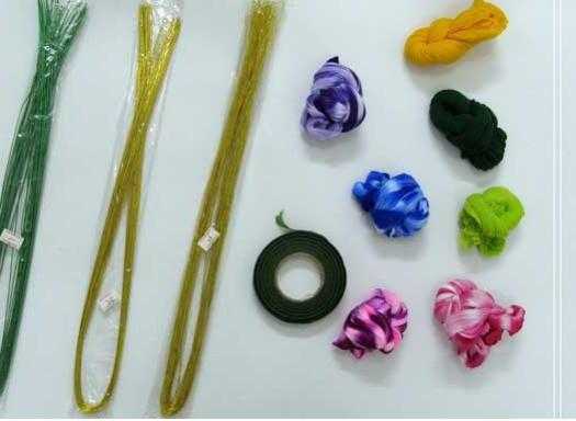 Как изготовить цветы из капрона своими руками - клуб рукоделия три иголки