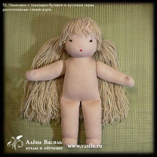 Вальдорфская кукла. выкройки с размерами, мастер-класс, фото