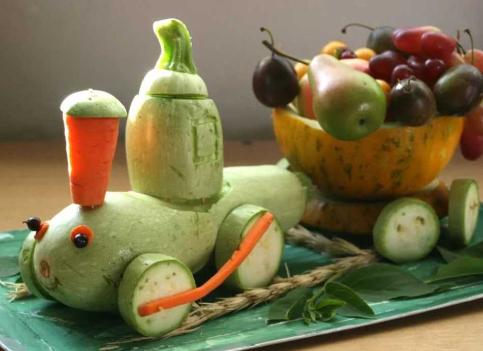 Поделки из овощей и фруктов на выставку в школу своими руками
