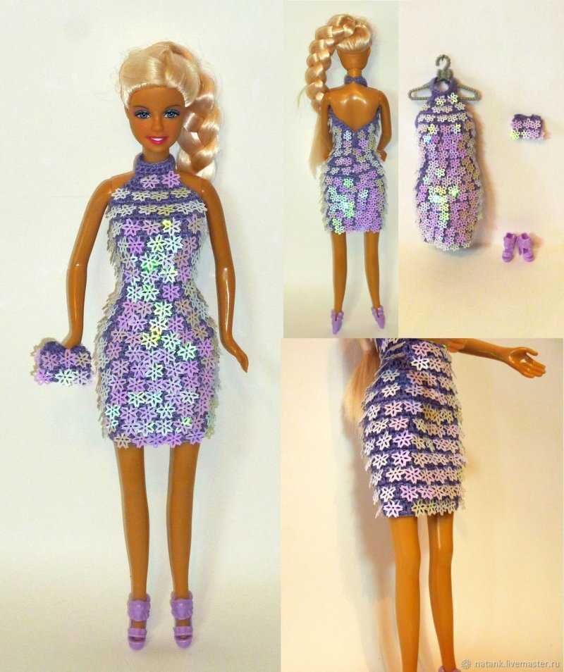 Как шить платье для кукол барби