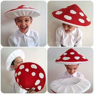 Как сделать шляпу гриба из бумаги. как сшить шляпу мухомора для детского утренника: мк с пошаговыми фото и видео. складные поделки грибы