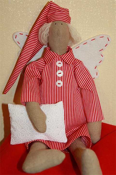Мастер-класс тильда сонный ангел пижама - моё хобби - рукоделие!