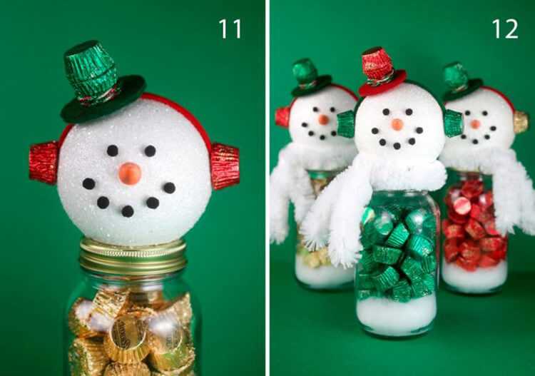 Поделка снеговик своими руками: инструкция, фото - dominafiesta