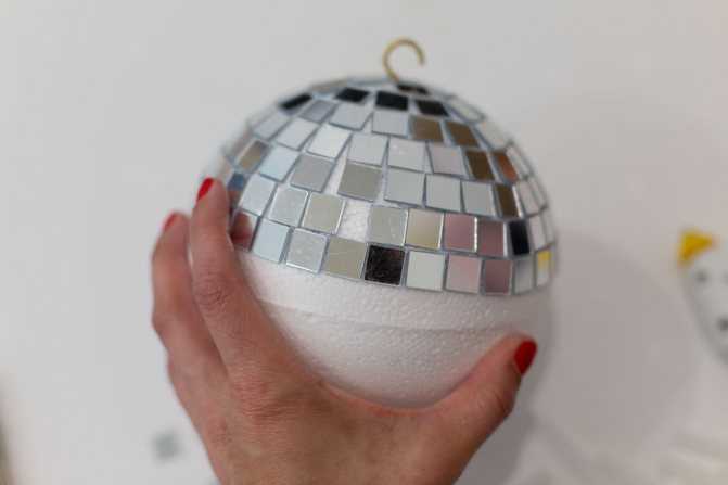 Как сделать зеркальный диско-шар своими руками