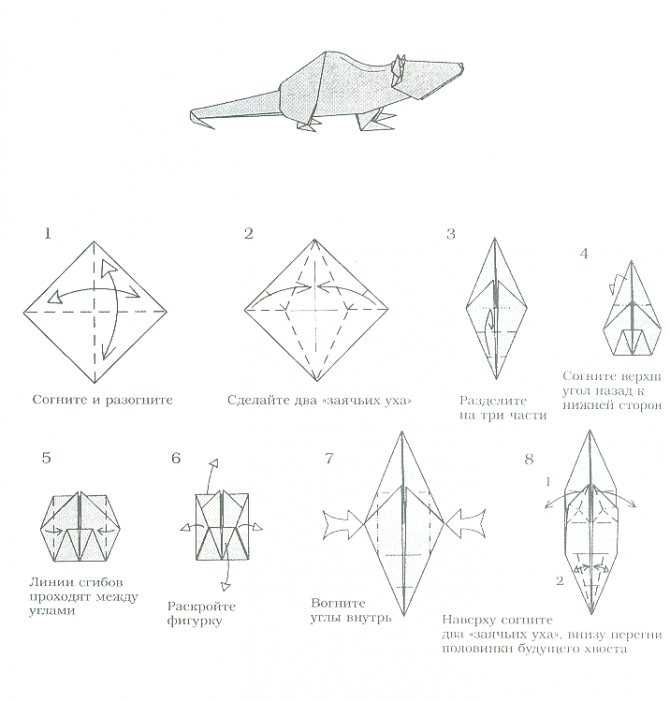 Как сделать мышку из бумаги свои руками: простые и сложные diy
