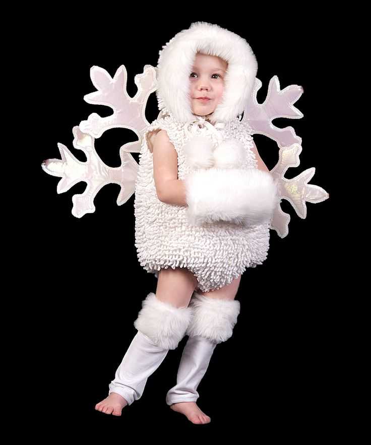 Зимняя красавица: новогодний костюм снежинки для девочки своими руками