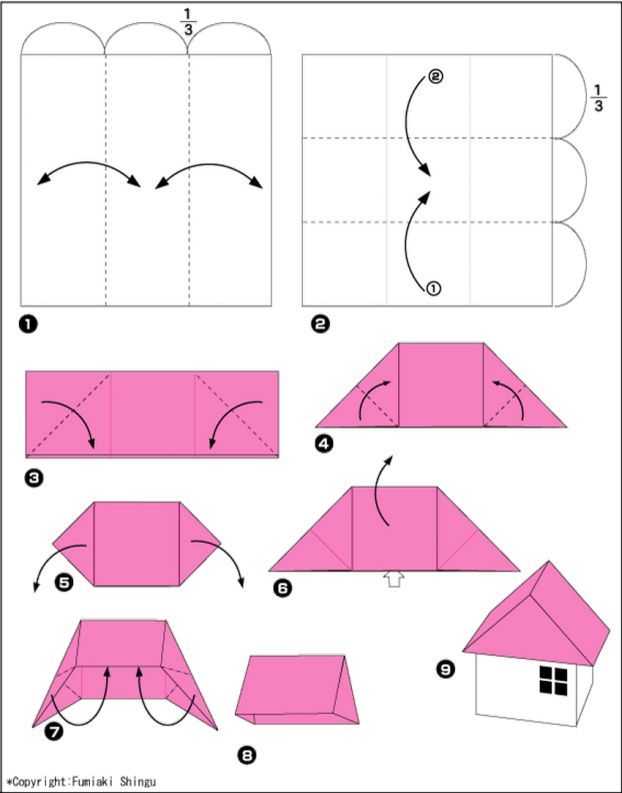 Поделки из бумаги 🤡 своими руками: что можно сделать для детей, схемы и шаблоны