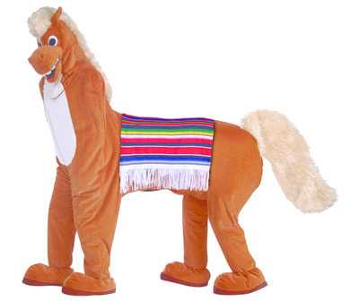 Костюм лошадь для двоих сшить. как сделать карнавальный костюм лошади своими руками: два варианта
