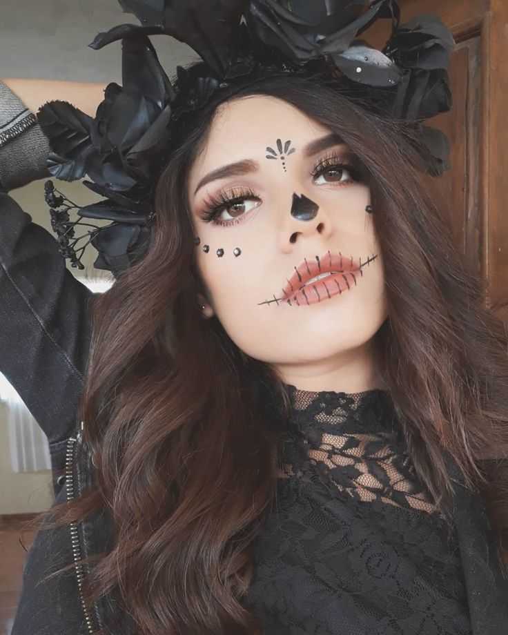 Макияж на хэллоуин для девушек и девочек в домашних условиях: как сделать   своими руками мейкап ведьмы, вампира, черепа, куклы