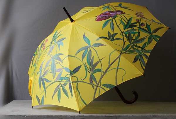 Объемный зонтик из бумаги