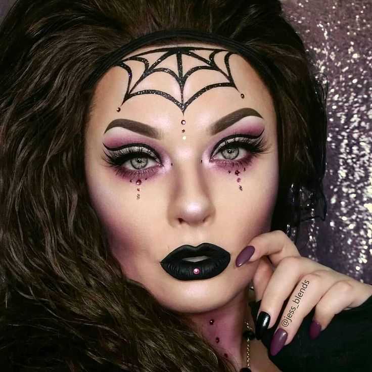 Легкий макияж на хэллоуин: 20 несложных образов своими руками