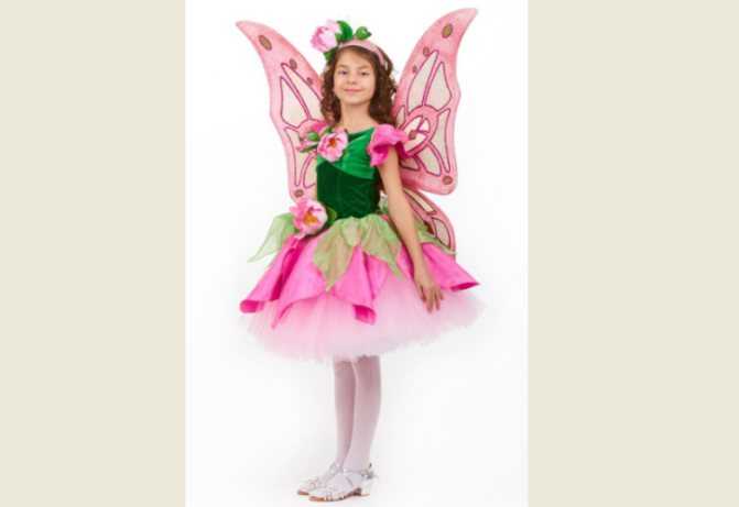 Карнавальный костюм феи винкс, лесной и цветочной для девочки на утренник к новому году своими руками. как сделать крылья для детского костюма феи, волшебную палочку и корону?