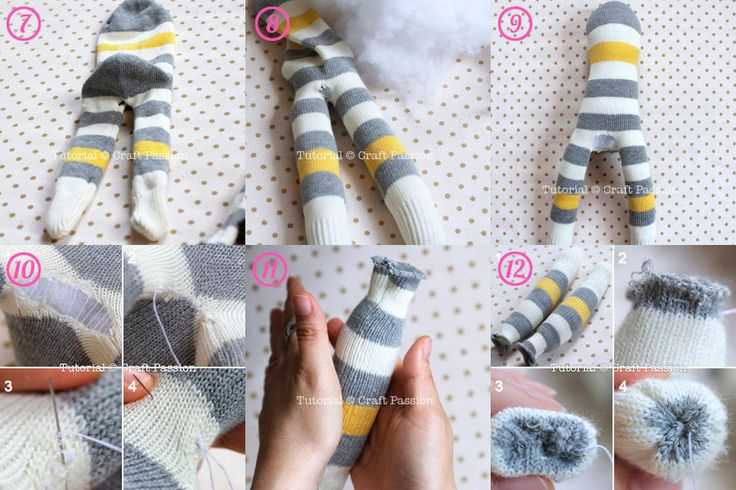 Какие игрушки из носков можно сделать своими руками – пошагово объясняем начинающим