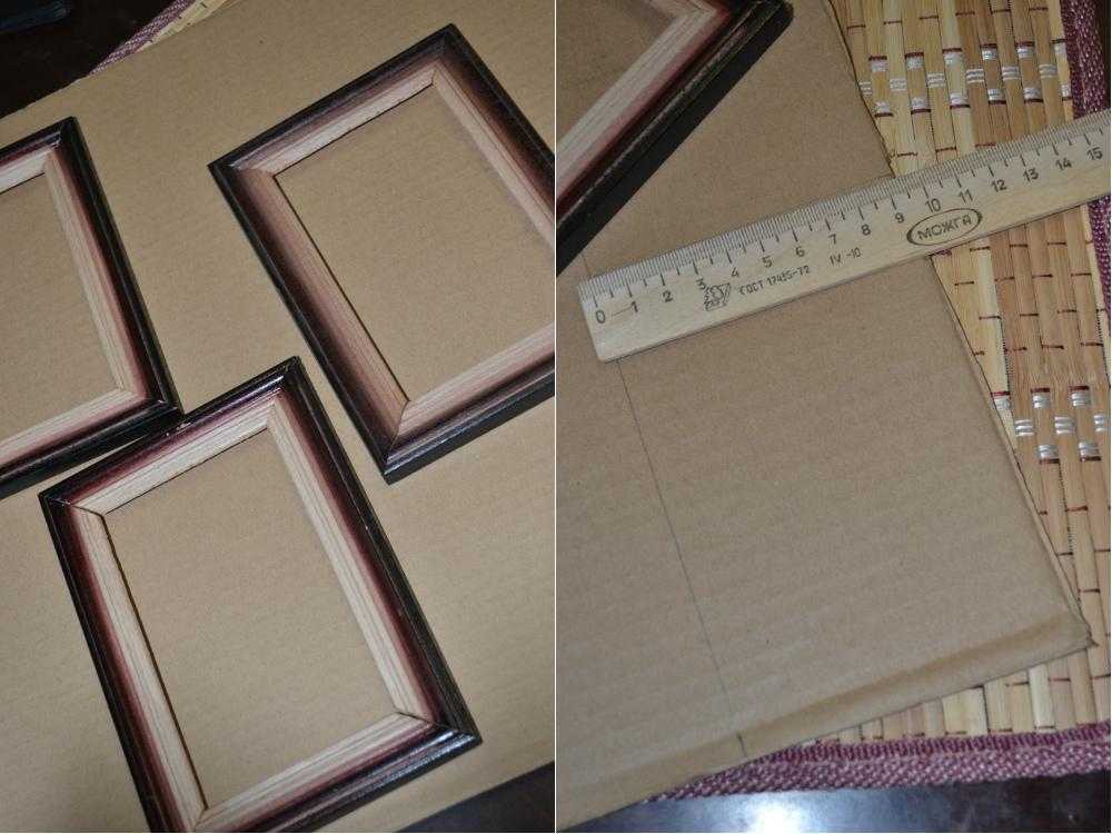Рамки для фото своими руками из картона и бумаги