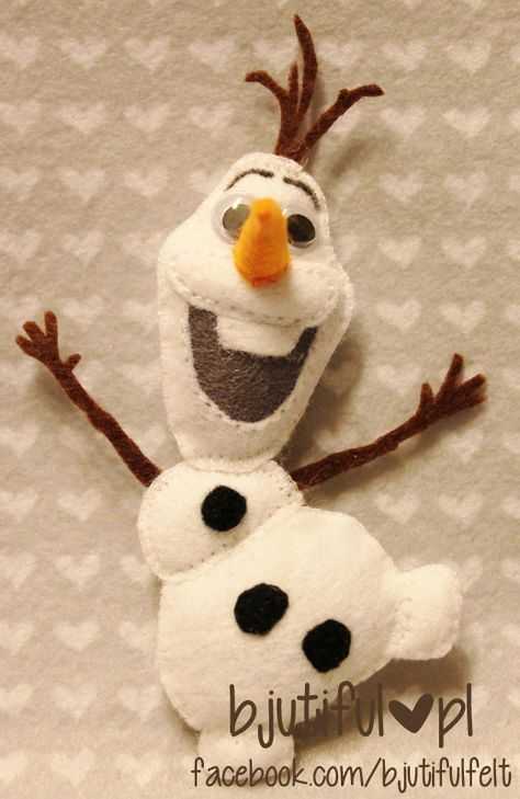 Нарядный снеговик из фетра своими руками. мастер-класс с пошаговыми фото