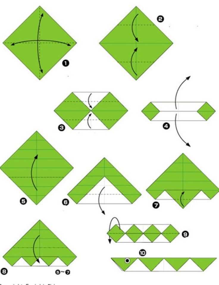 Оригами для детей: 12 простых схем оригами из бумаги для детей