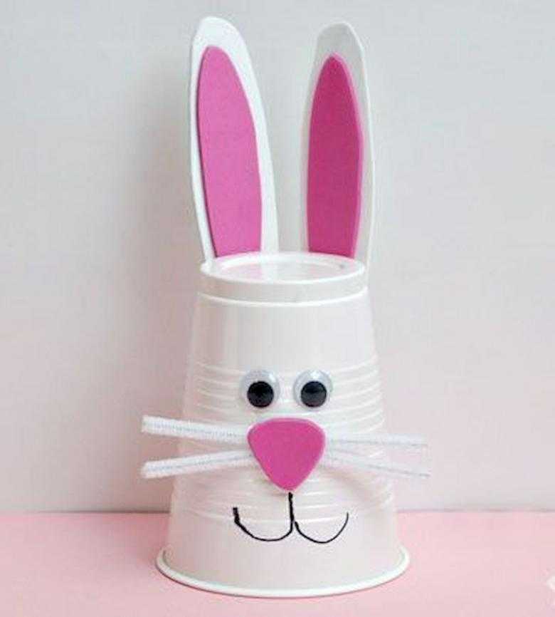 Поделка заяц из бумаги и ткани - 69 фото идей необычных изделий в виде зайца