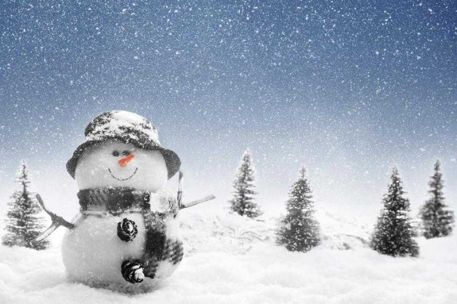 Как сделать новогоднюю открытку со снеговиком своими руками - простая инструкция для детей