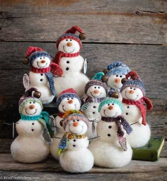 Снеговик из ниток своими руками – 10 пошаговых мастер классов