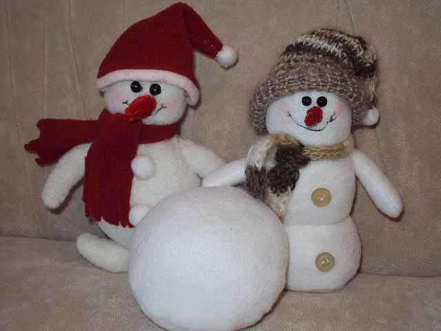 Снеговики своими руками - коробочка идей и мастер-классов