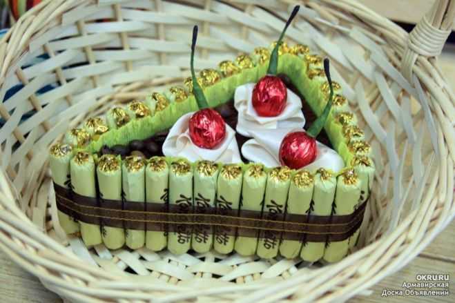 Торт из конфет своими руками – куча пошаговых фото