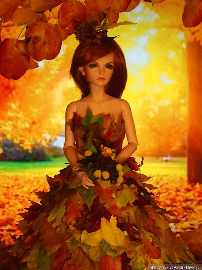 Поделка девушка из листьев - 67 фото идей изделий из осенних листьев
